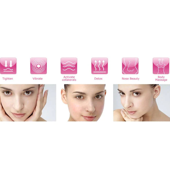 5 In 1 Skin Pores Cleaner Lifting Rejuvenation Facial Care Massager