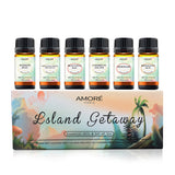 Island Gateway Relaxing Pure Aromatherapy Essential Oil Set (6-Piece)