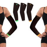 3-Pairs: Elite Cooling Recovery And Support Elbow Arm Sleeves Set