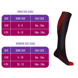 Copper Compression Knee High Socks (6-Pairs)