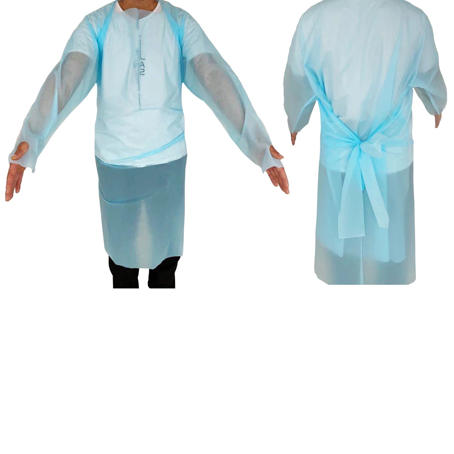 10-Pack: Everyday Use Disposable Protective Gowns Cloak Clothes Cover