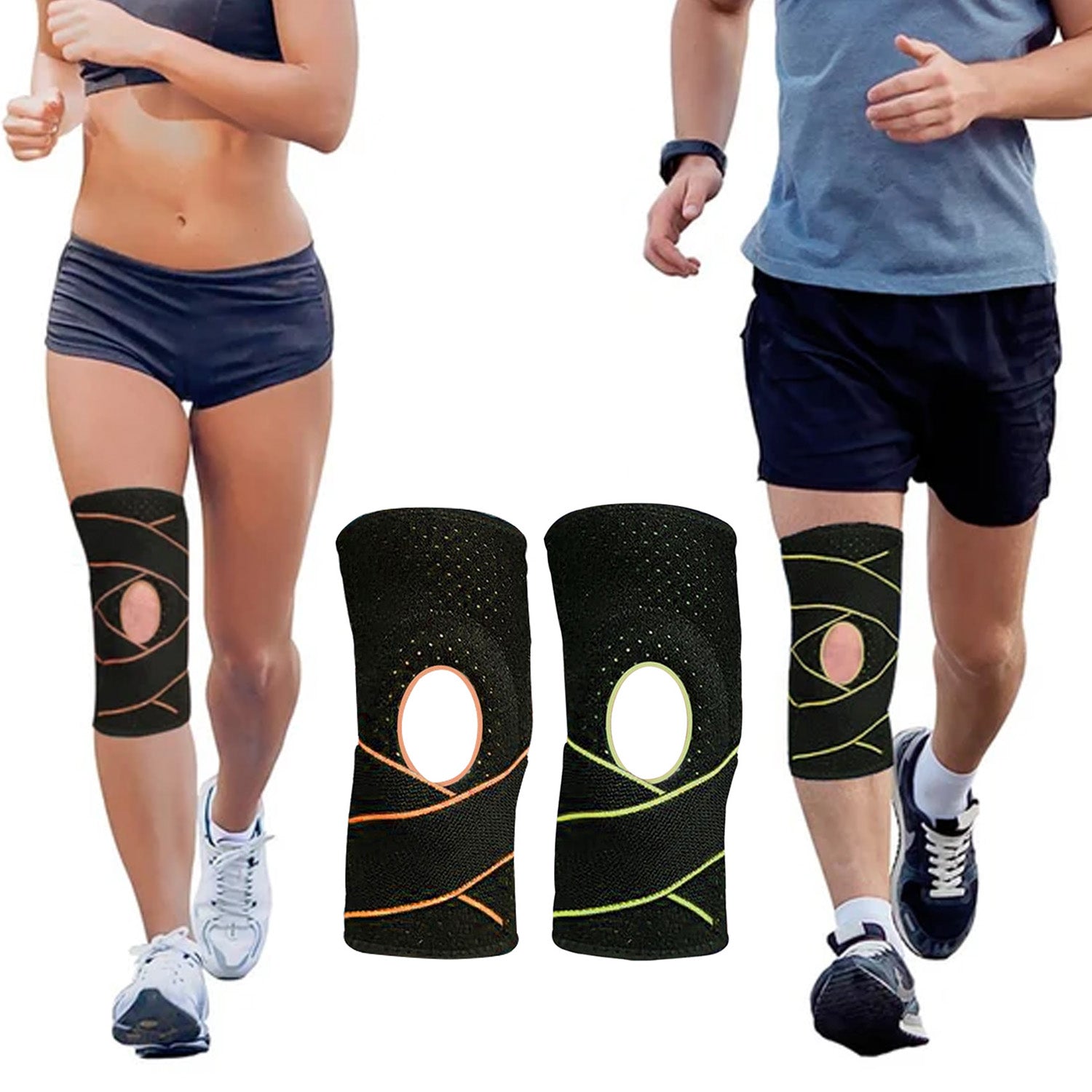 All day Wear Copper Knee Compression Sleeve With Adjustable Straps – AMORÉ  PARIS USA