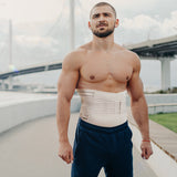 Men Adjustable Double-Compression Pain Relief Waist Back Support Belt