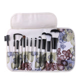 12-Piece: Professional Elegant Makeup Brush Set With Pouch