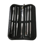 5-Piece: Acne Tool Kit Blemish And Blackhead Remover With Zipper Case